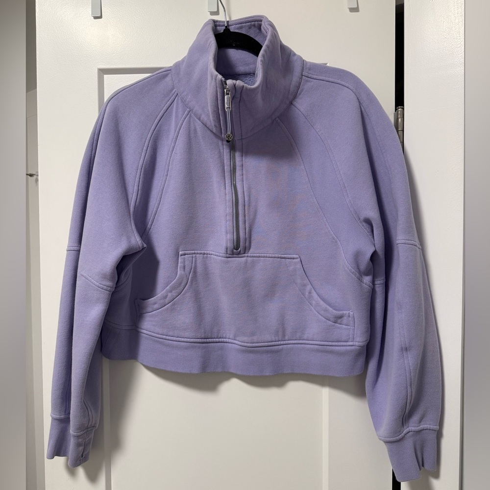Scuba Oversized Half-Zip Sweatshirt
